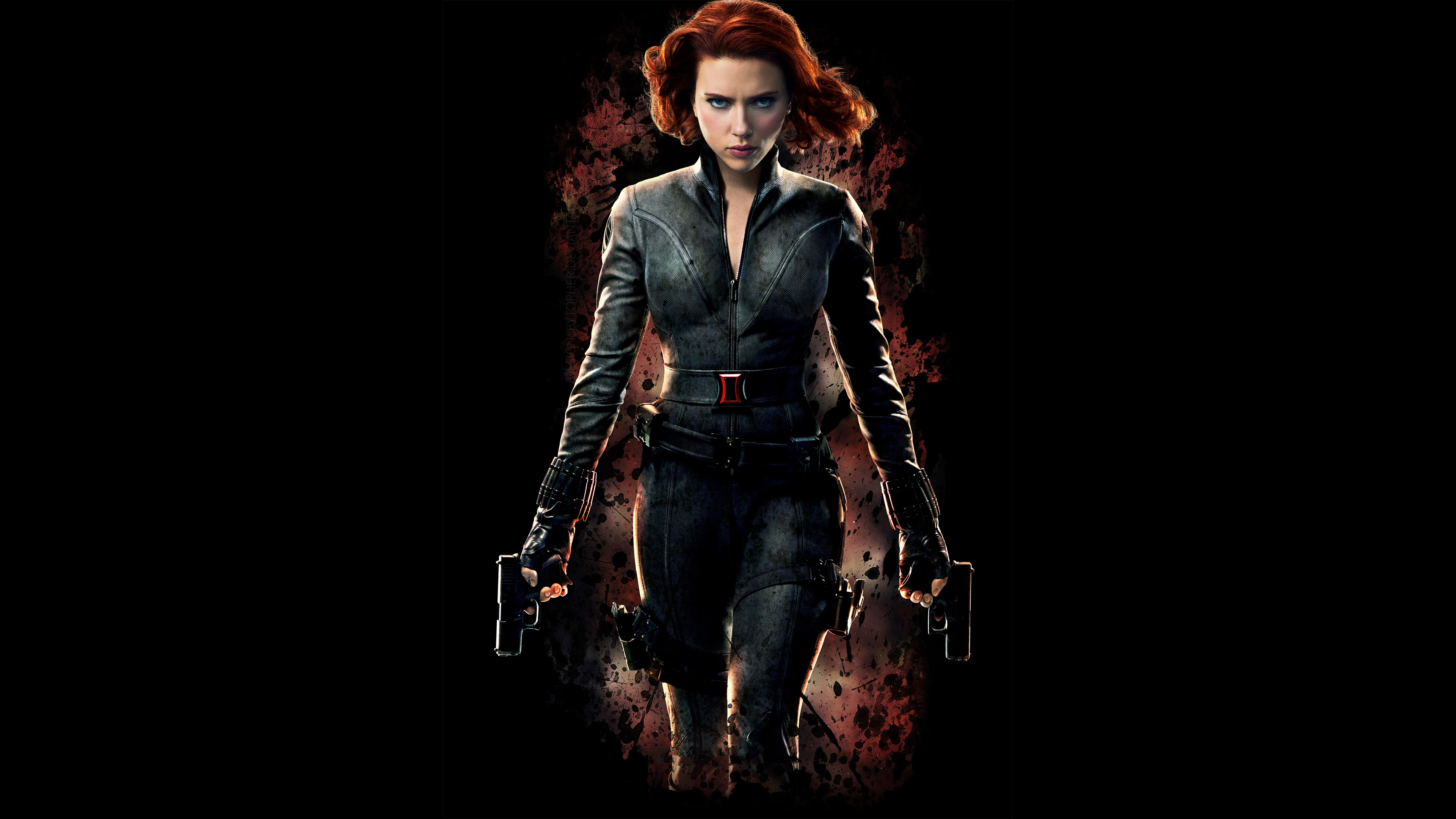 Black Widow 4k New Wallpaper HD Superheroes