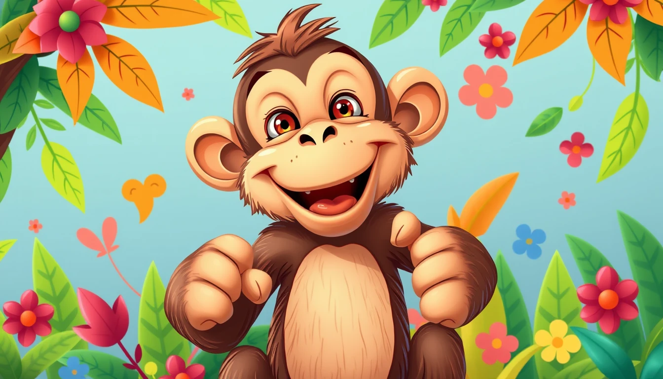 Funny Monkey Wallpaper