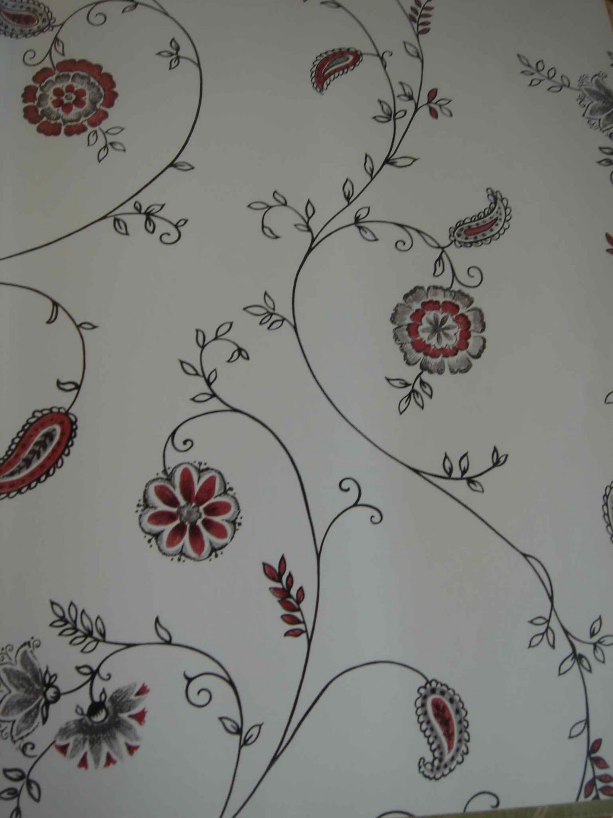 This Wallpaper Would Look Good With Beadboard Or Wainscotting In A