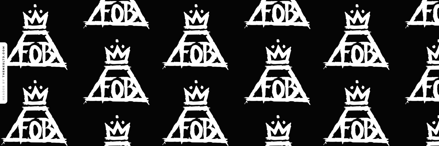 Fall Out Boy Fob Header   Music Wallpapers
