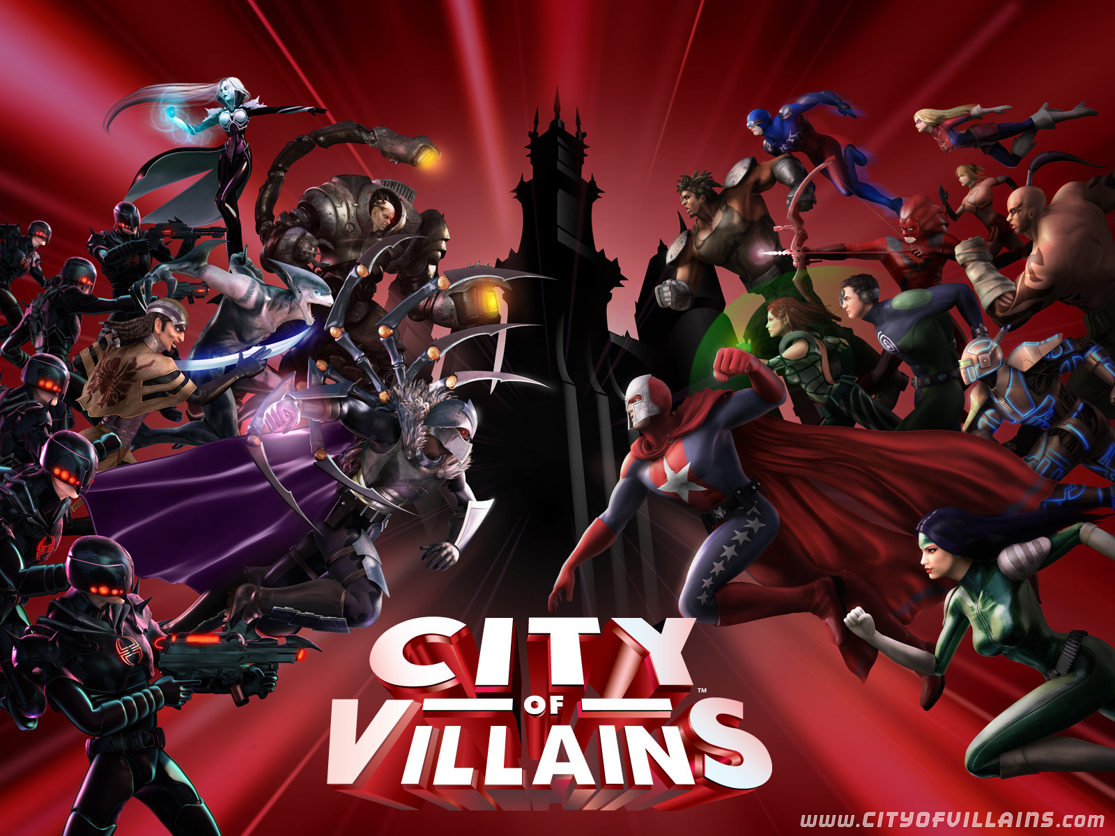 Wallpapers for City of Villains select size 1600x1200 1280x1024