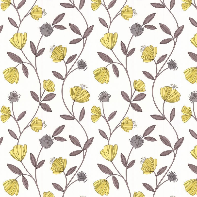 Capri Yellow Cream Wallpaper Online