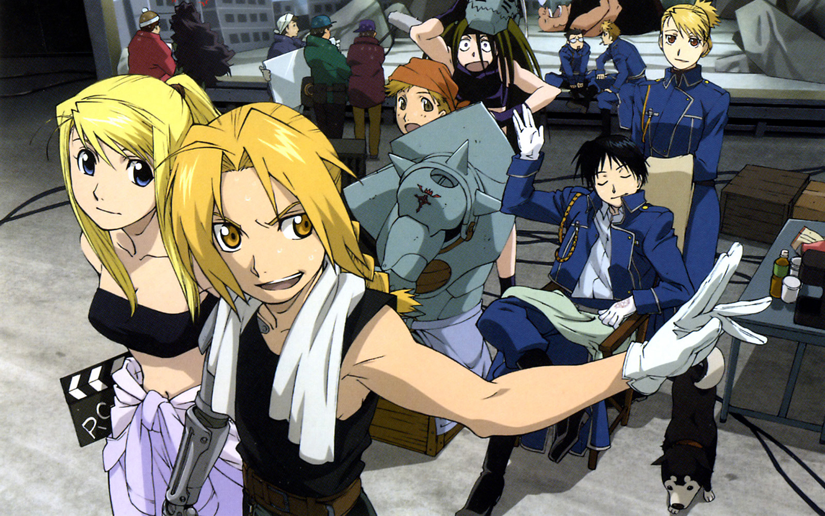 Edward And Winry Elric Rockbell Wallpaper