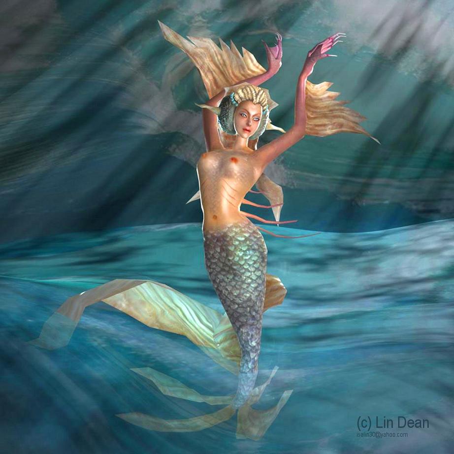 3d Mermaid Wallpaper