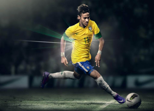 Neymar Da Silva Junior Wallpaper HD With Santos And Brazil