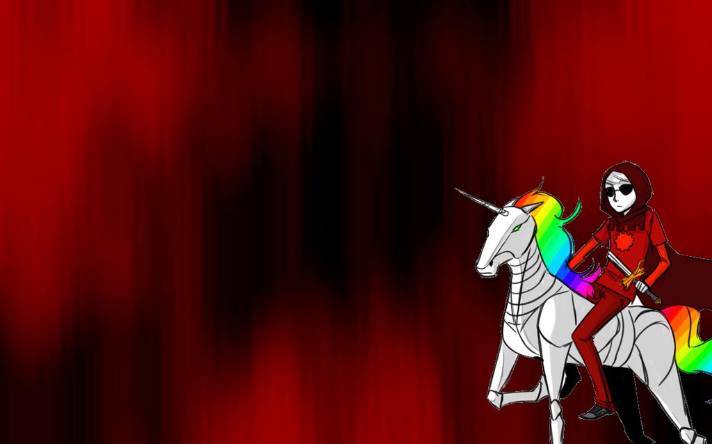 Robot Unicorn Attack Wallpaper By Nightmares Castle