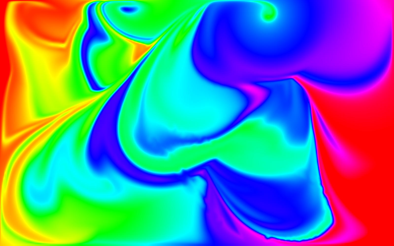 Awesome Face Rainbow Wallpaper Swirly By