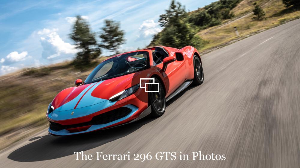 Ferraris Hybrid 296 GTS is a Drop Top Supercar You Can Drive