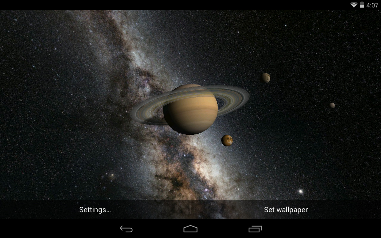 Best Space Live Wallpaper Android