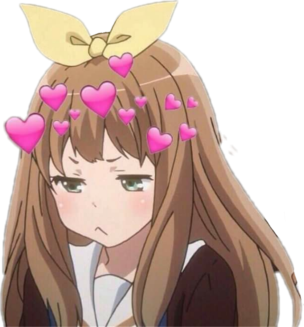 Aesthetic Anime Girl Png Wallpaper
