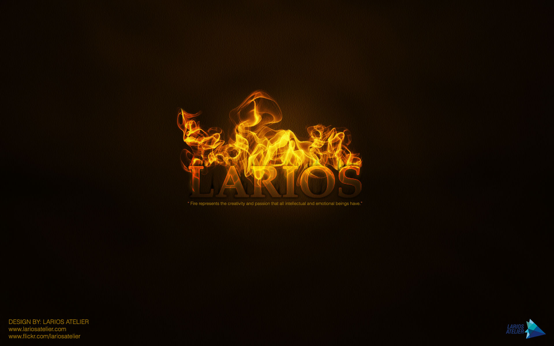 Fire Art HD Wallpaper
