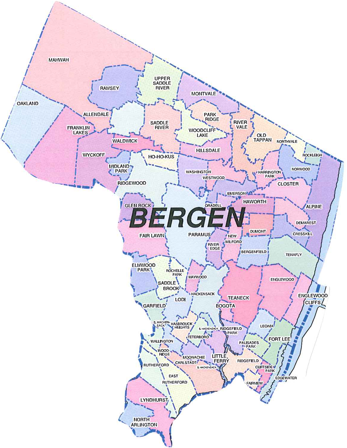 map of bergen county nj Free Download One Stop Career Center Bergen County Workforce map of bergen county nj