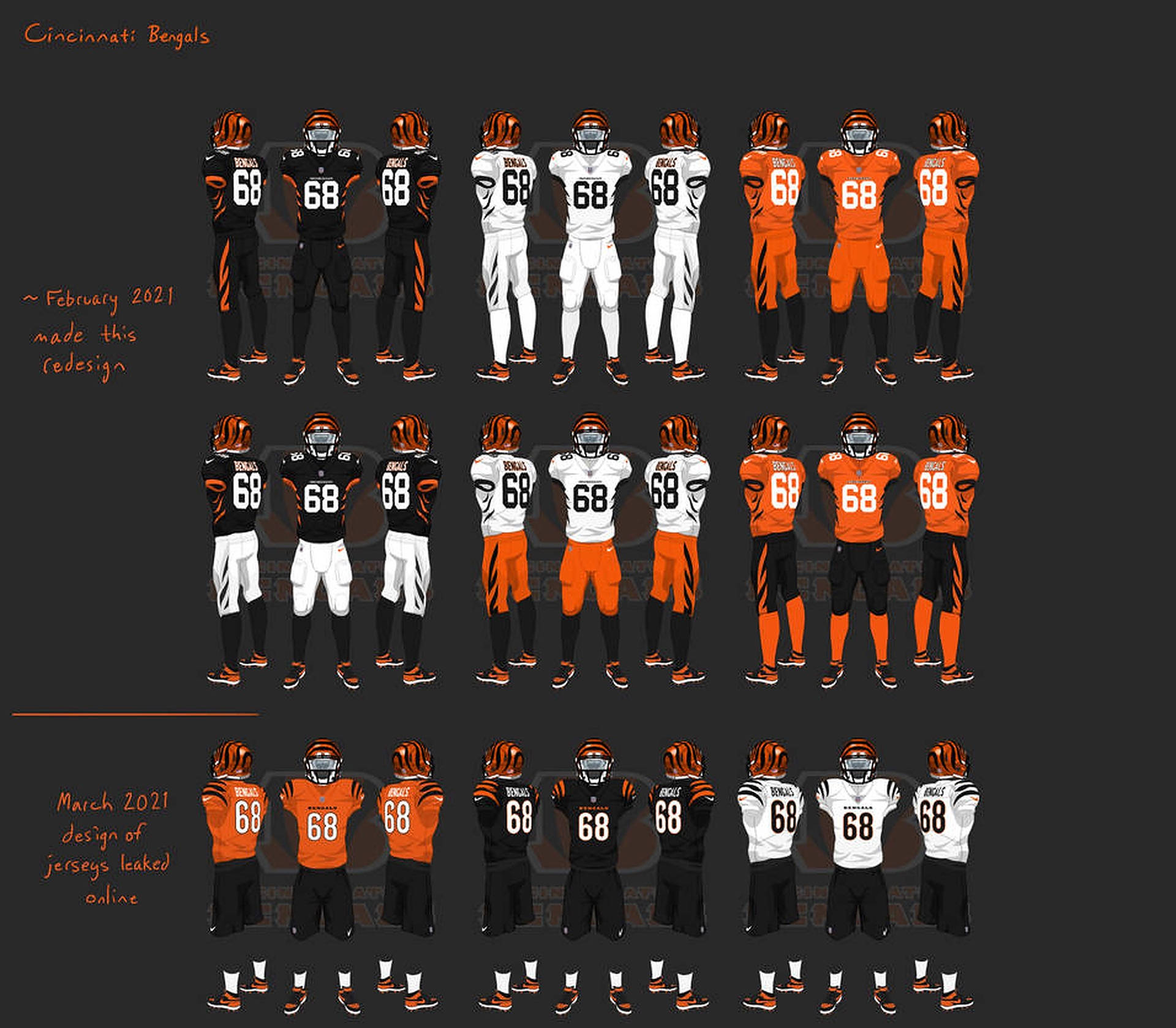 Cincinnati Bengals Uniforms T1289xj3k4167wvz Wallpaper