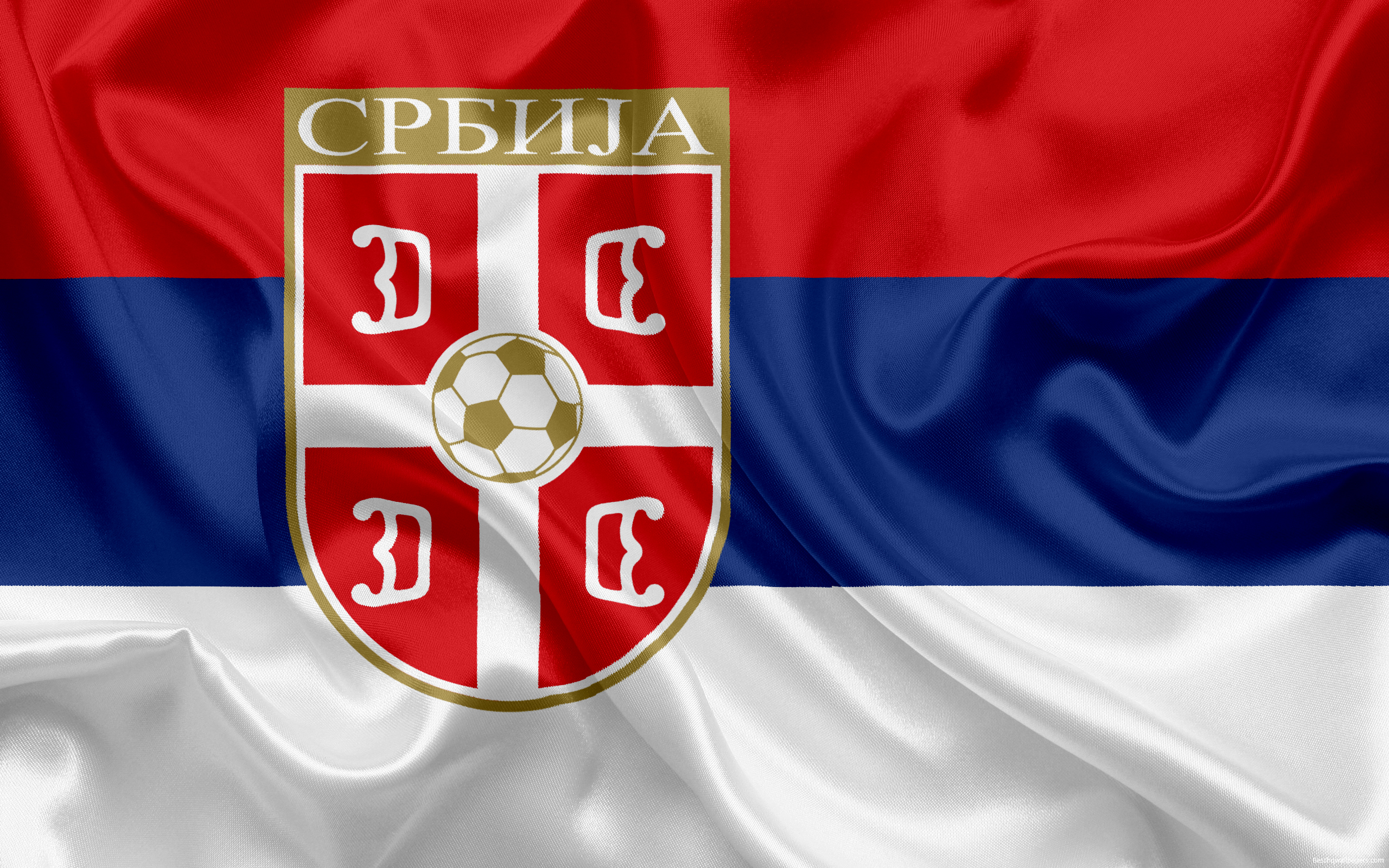 Wallpaper Serbia National Football Team Emblem Logo
