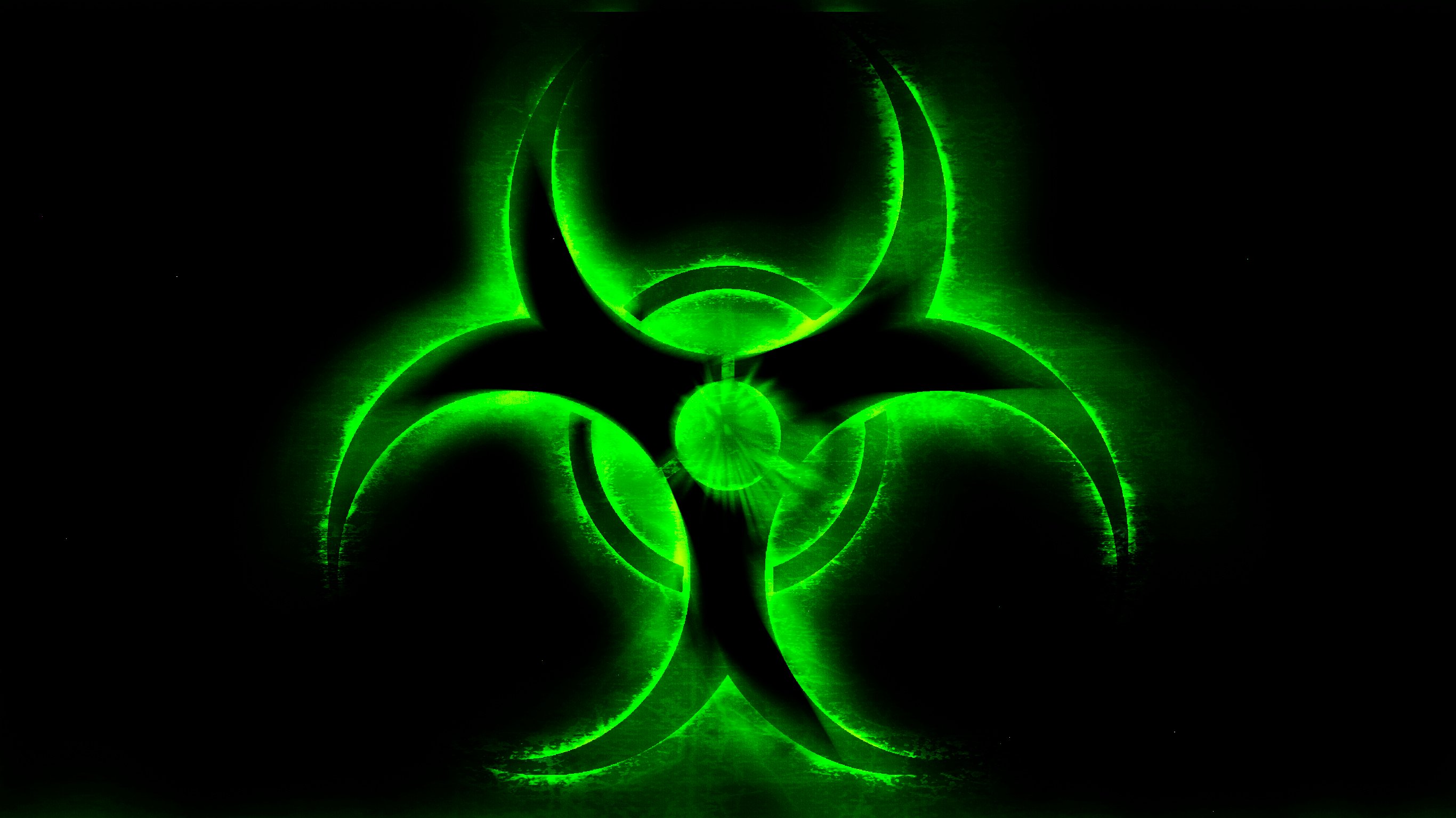 BIOHAZARD Toxic Green by Space Project712 2732x1536