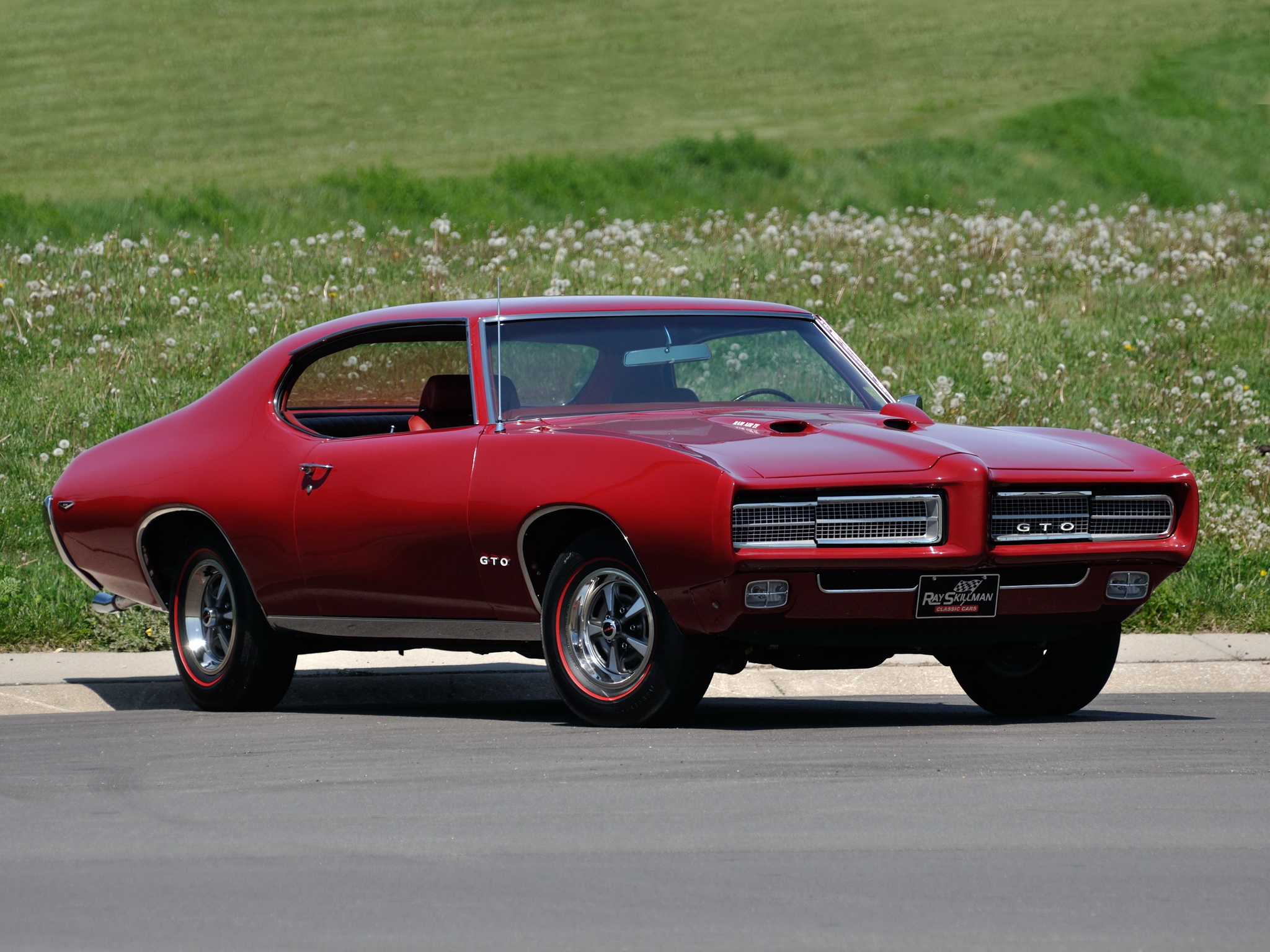 Pontiac Gto Hardtop Coupe Muscle Classic H Wallpaper Background