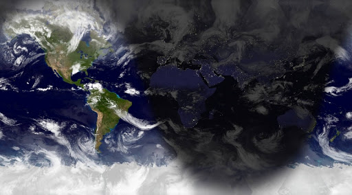Realtime Sunlight Wallpaper Sets Your To An Image Of Earth S