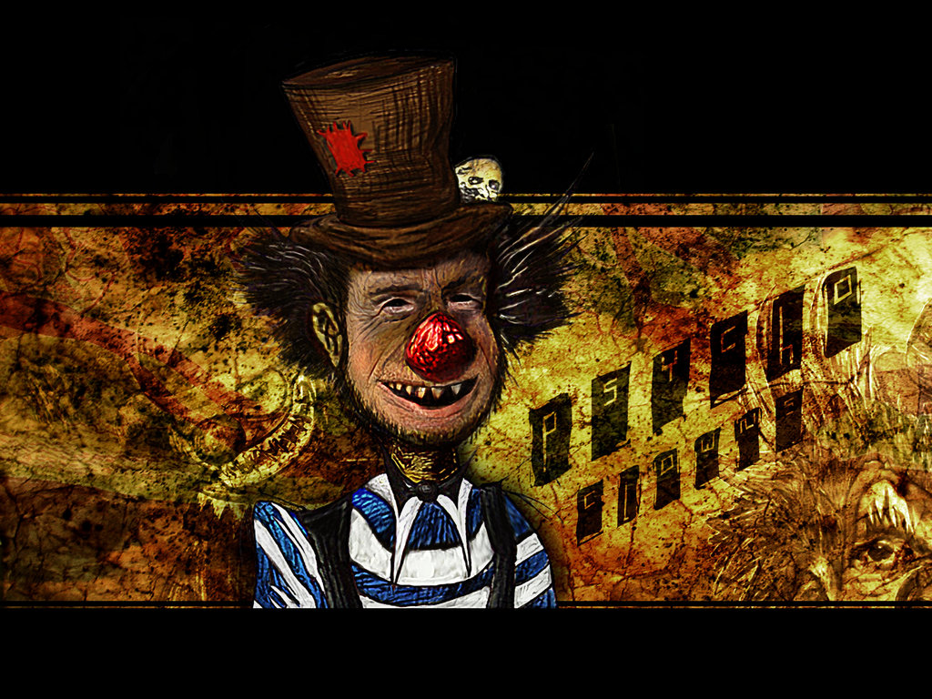 Psycho Clown Wallpaper By Chew I