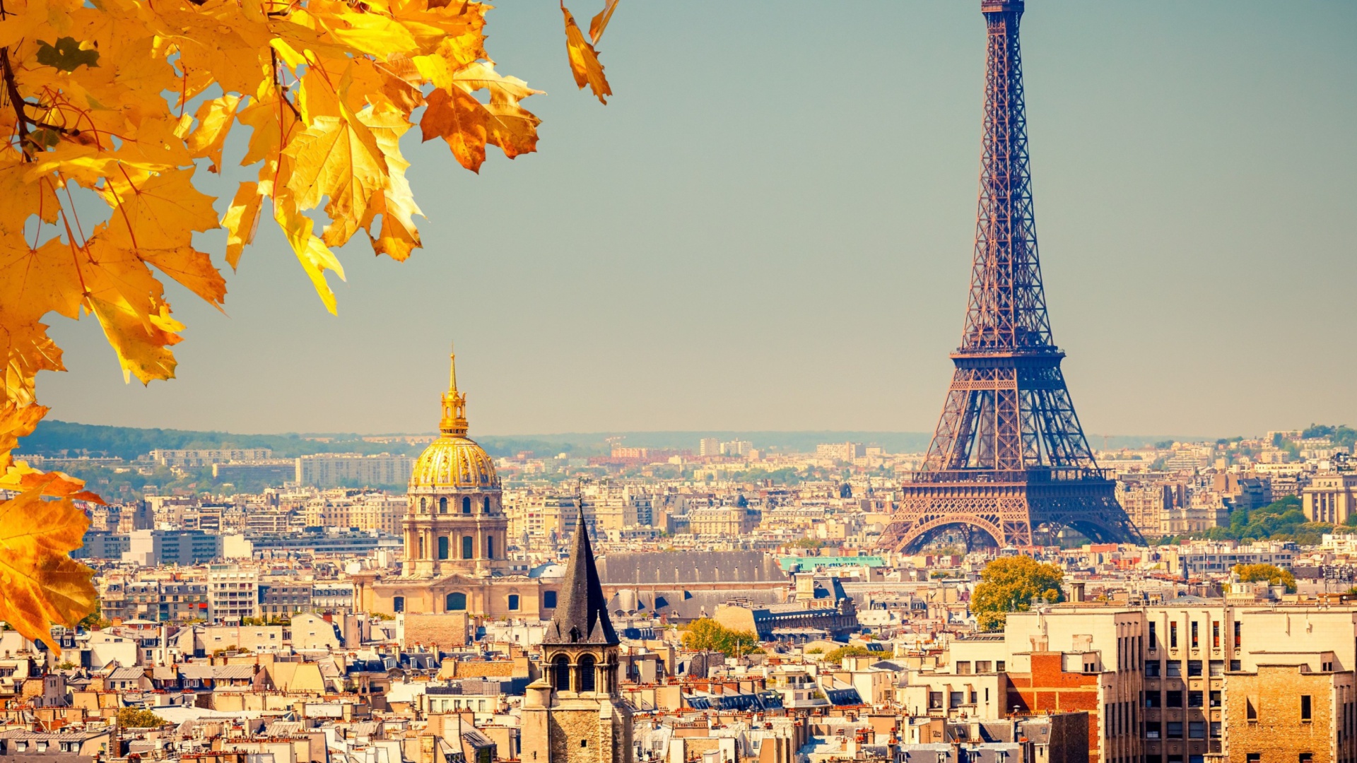 Paris In Autumn Wallpaper Screensaver Pre