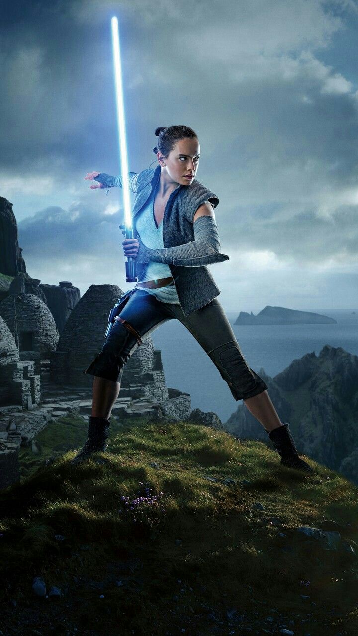 The Last Jedi Rey Star Wars Background