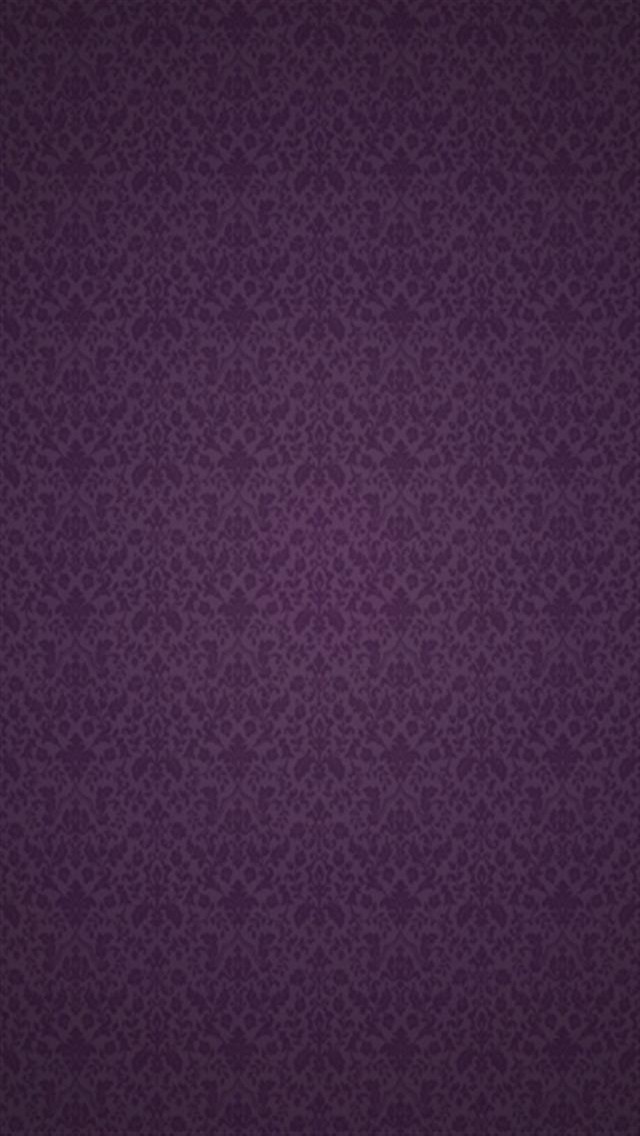 Purple Victorian Pattern Background iPhone Wallpaper S