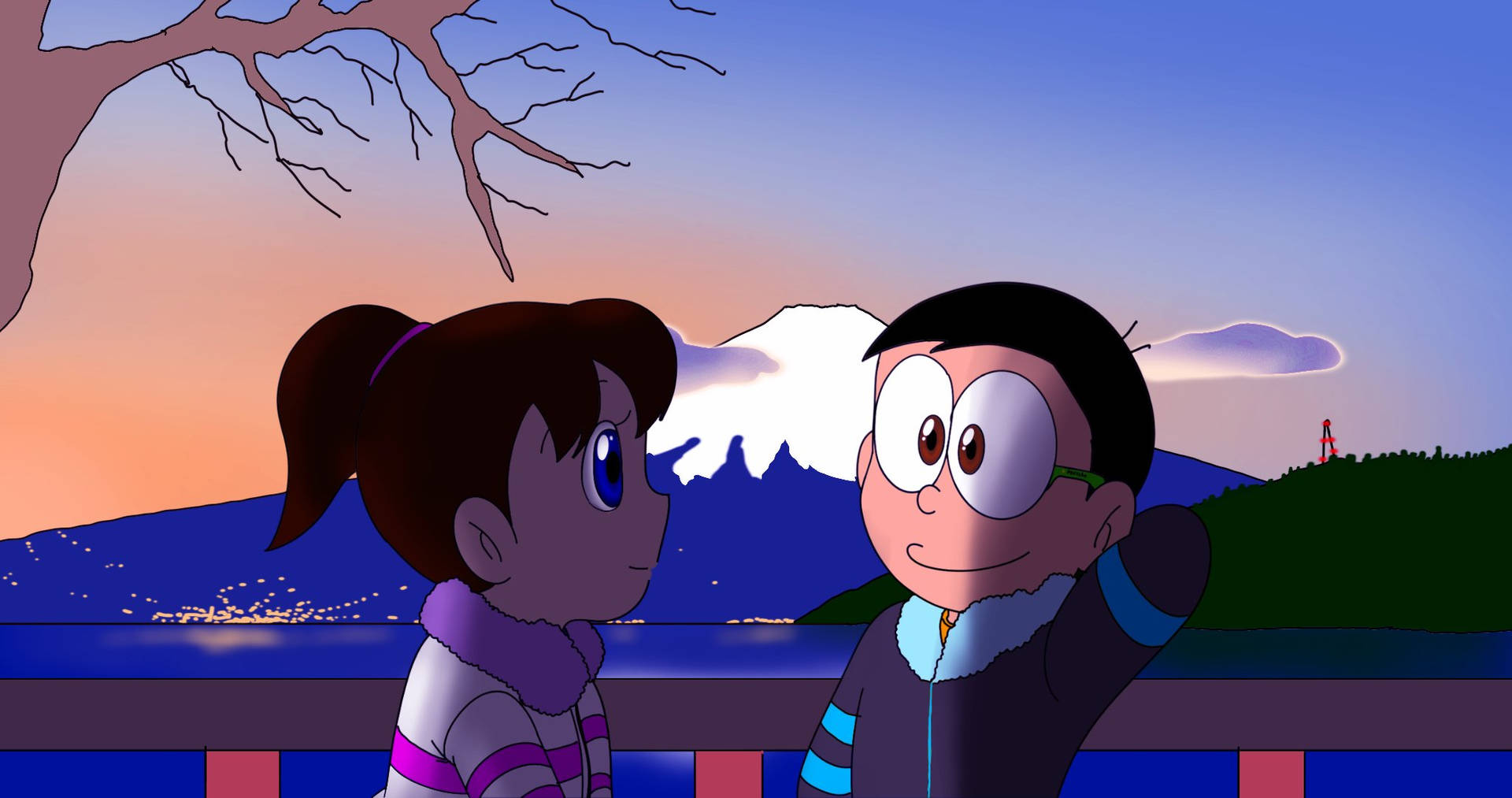 Nobita Shizuka Wallpaper