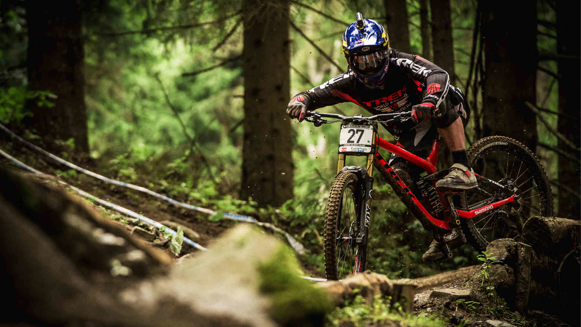 Downhill Mountain Bike Wallpaper