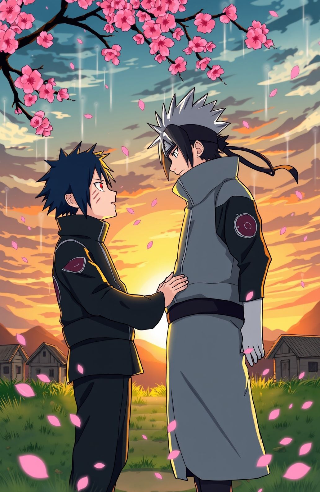 Kakashi And Obito Wallpaper