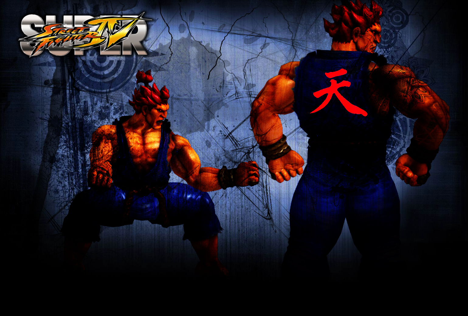 Street Fighter Akuma iPhone Wallpaper