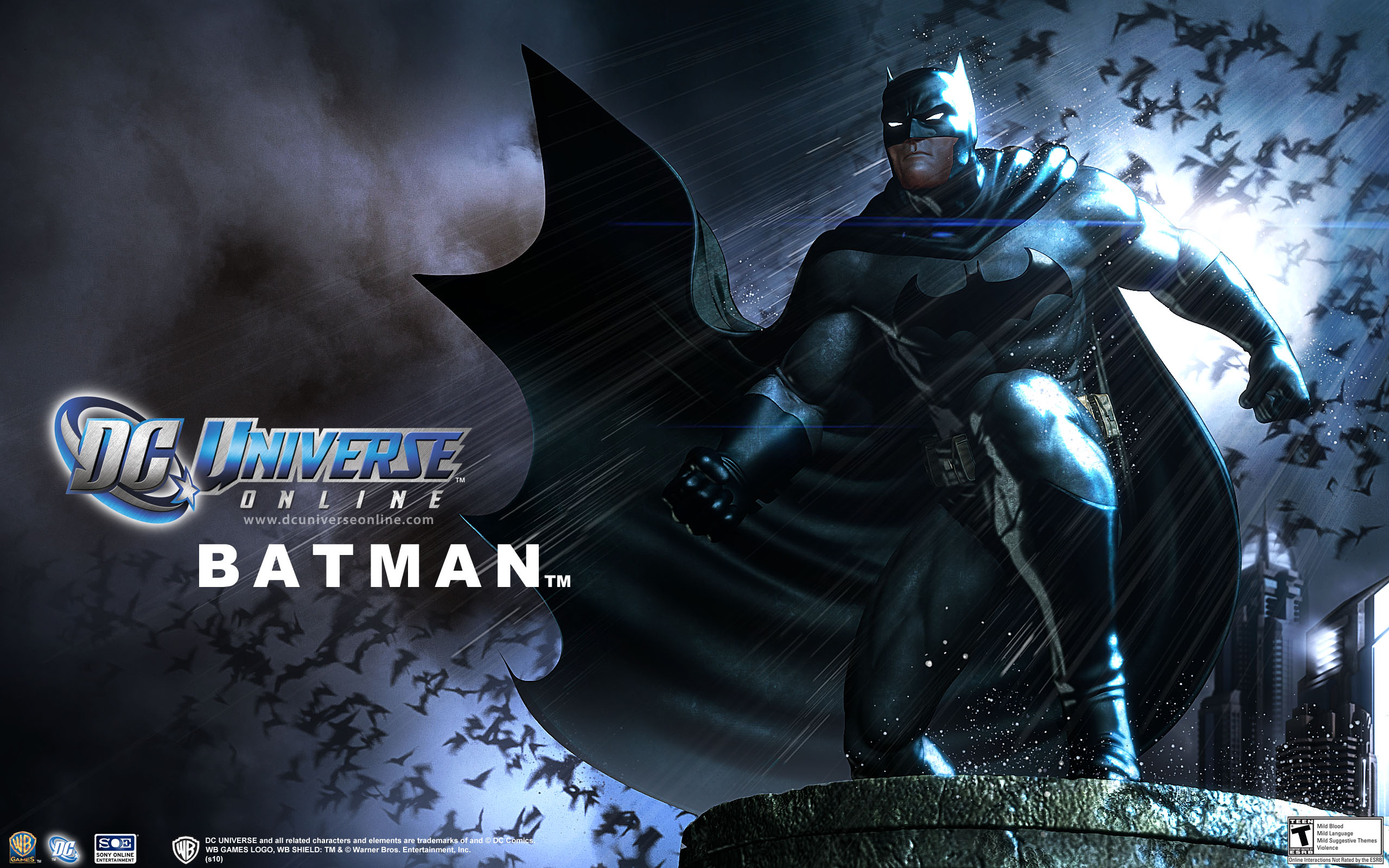 DC Universe Online Character Spotlight Batman League of Comic Geeks 2560x1600