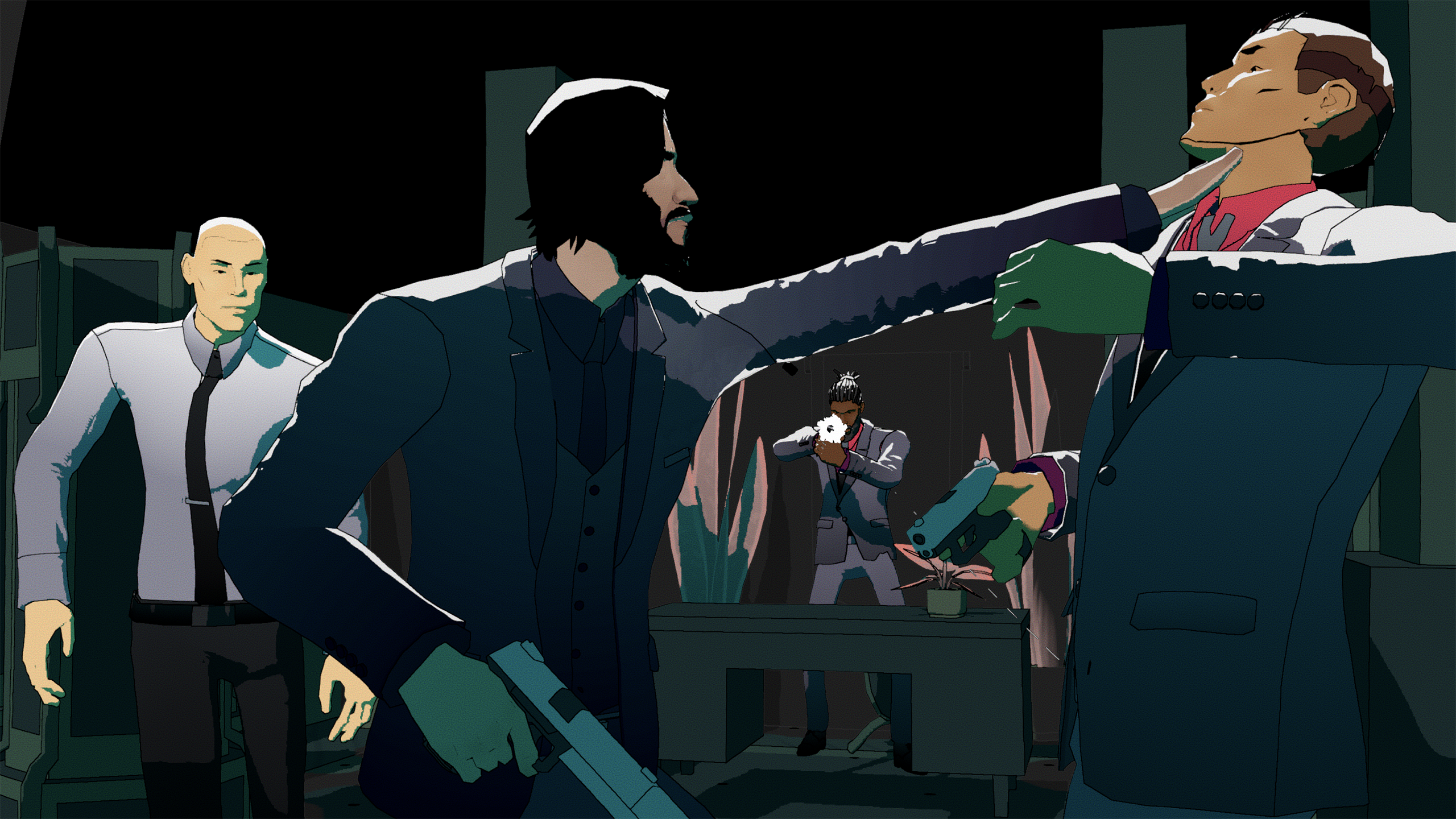 John Wick Hex Is A New Film Noir Action Game From Mike Bithell