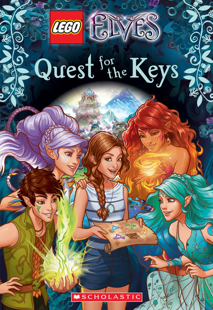 Amazon Quest For The Keys Lego Elves Chapter Book