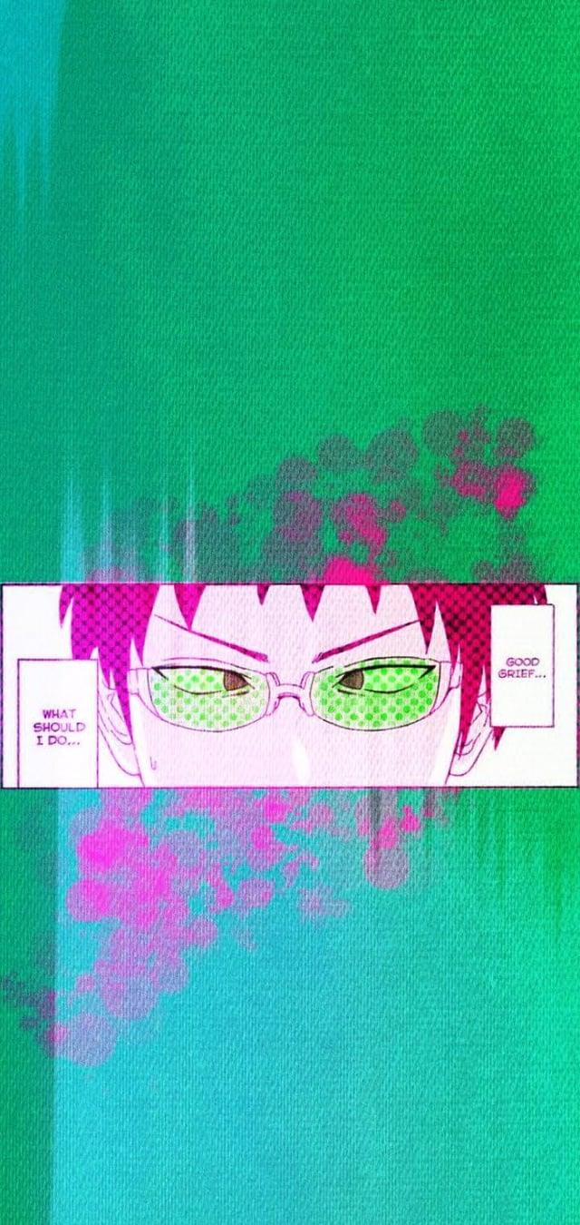 Saiki K Themed Phone Background R Saikik