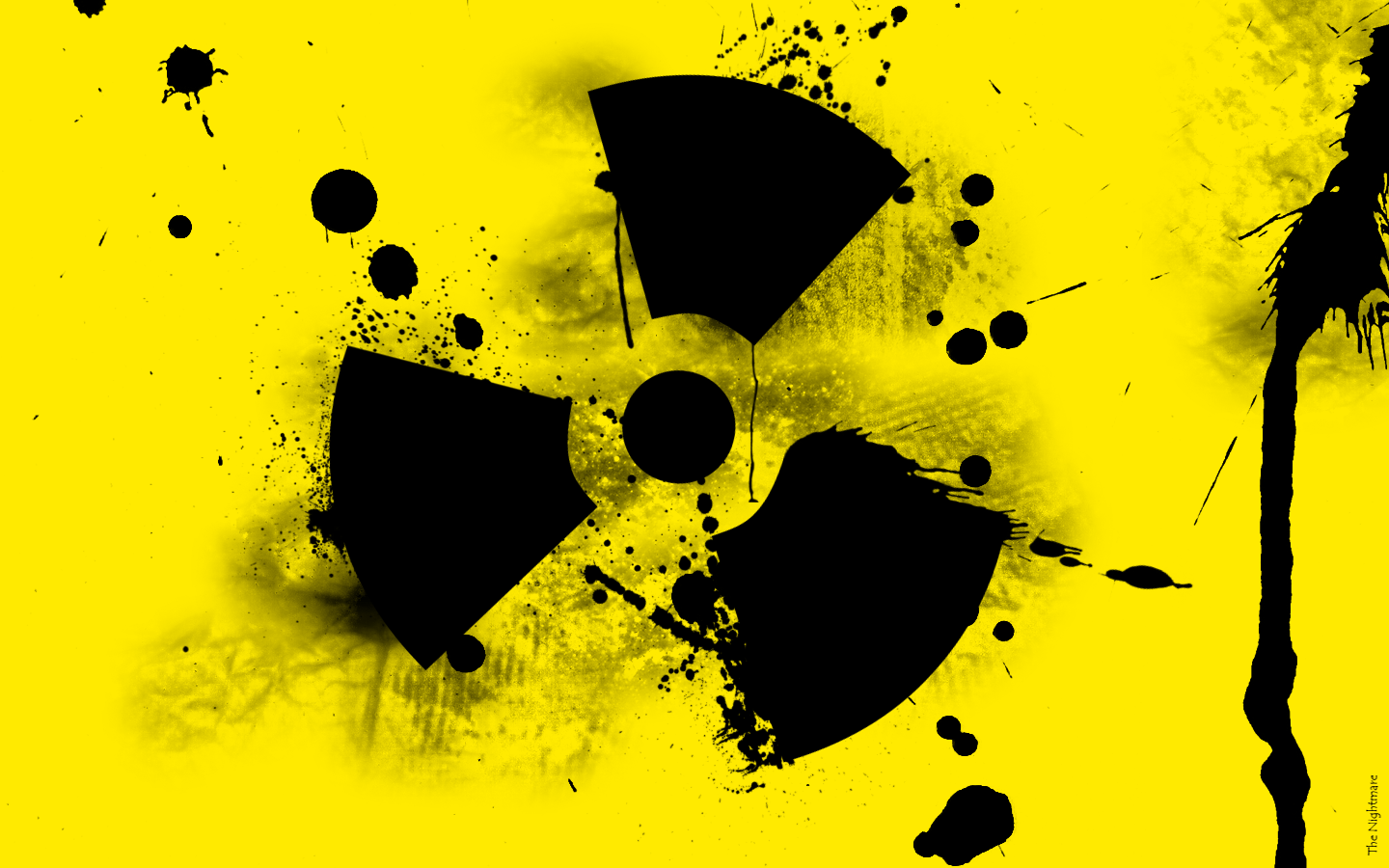 Radioactive Symbol Wallpaper