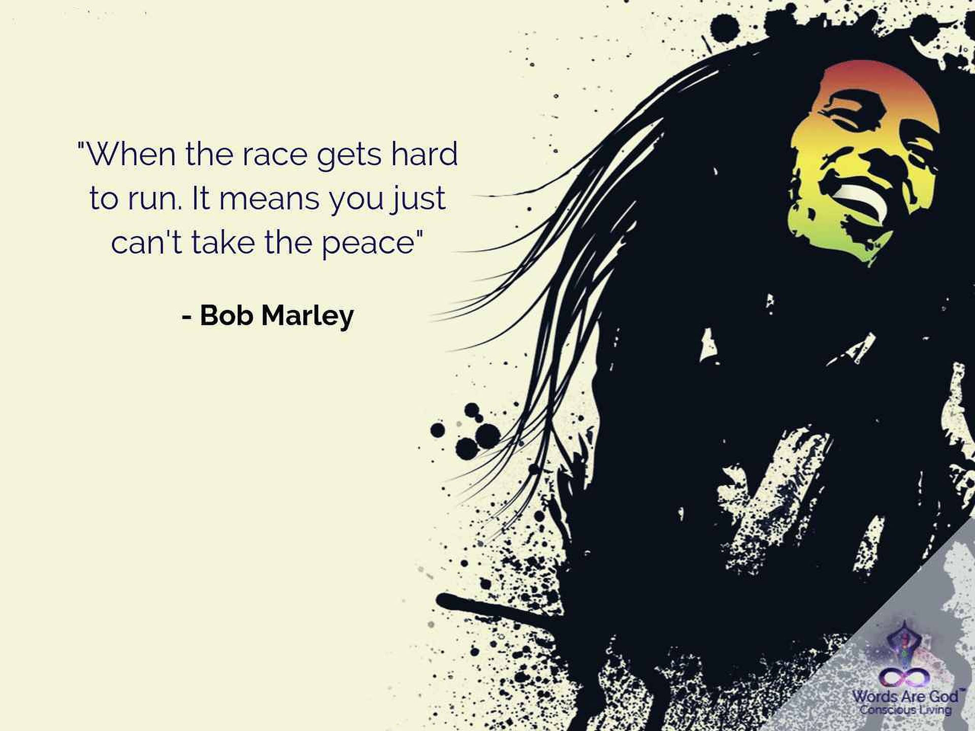 Bob Marley Quotes Wallpaper For iPhone