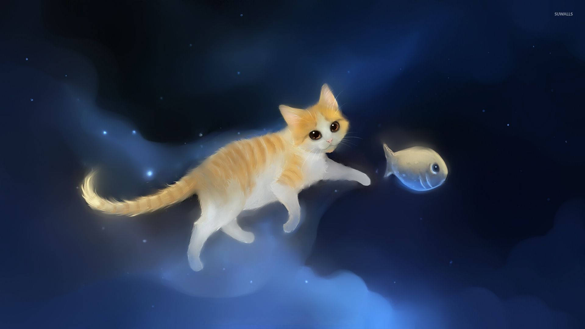 Cat Art Wallpaper