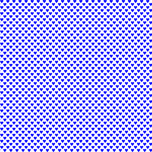 Blue Hearts Wallpaper Background Seamless Or