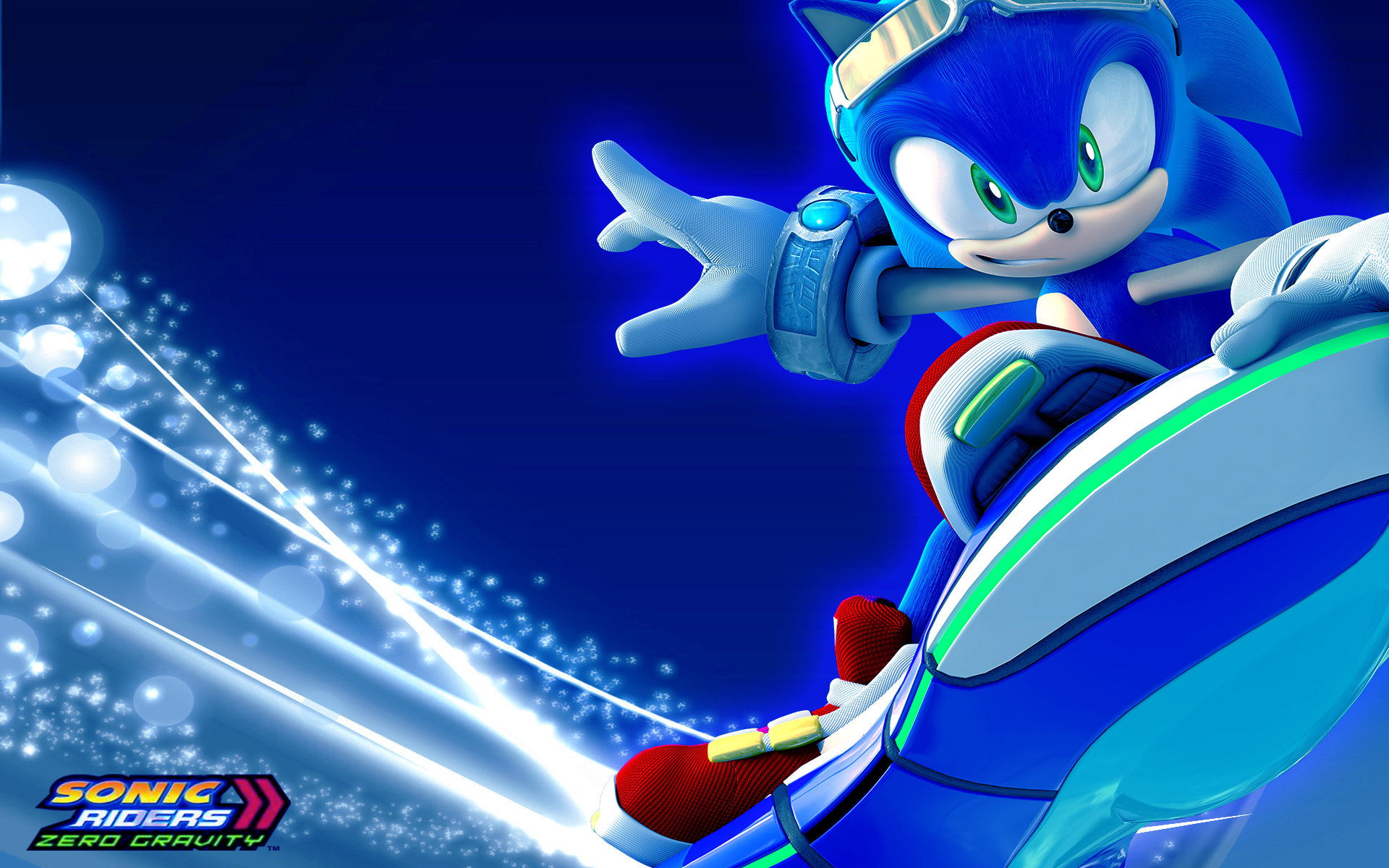 Sonic Riders Zero Gravity Wallpaper By Sonicthehedgehogbg On