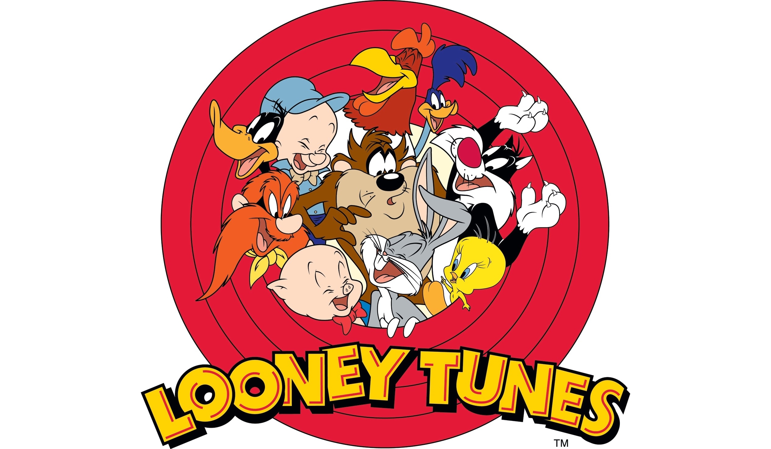 Looney Tunes Bugs Bunny Elmer Fudd Daffy Duck Porky Pig Road