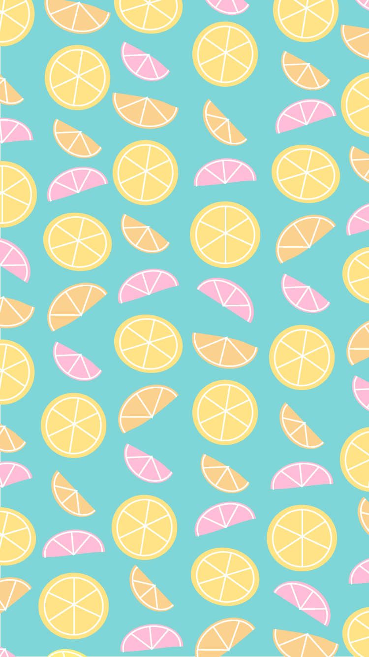 June iPhone Desktop Wallpaper Citrus