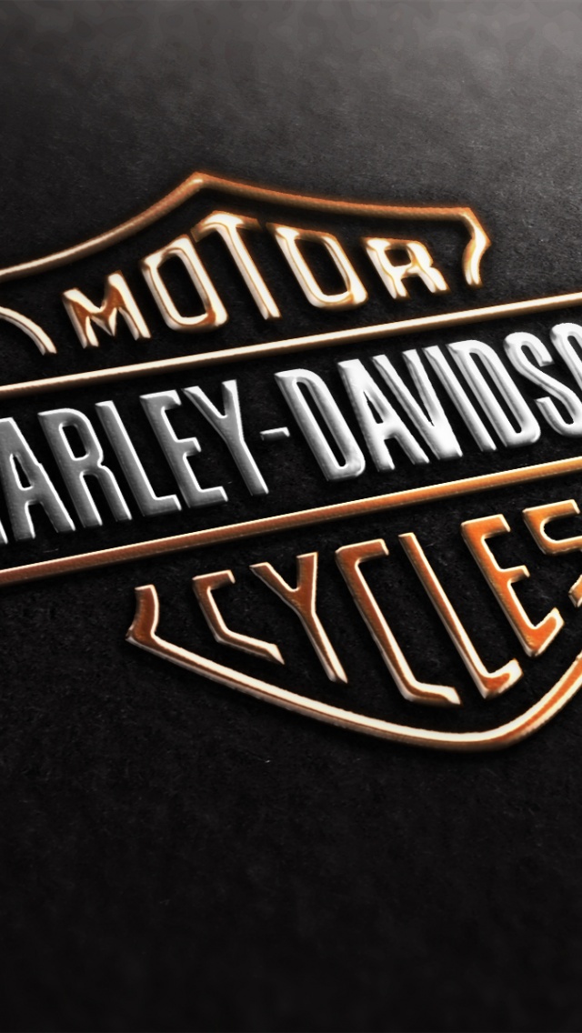 Harley Davidson Logo iPhone Wallpaper