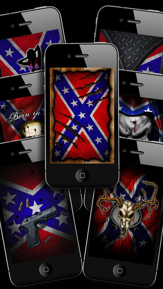 Southern Pride Rebel Flag WallpaperLifestyle   iPhoneiPad App