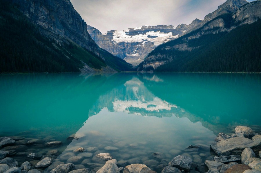 Clear Green Mountain Lake Desktop Wallpaper Uploaded By Blesx
