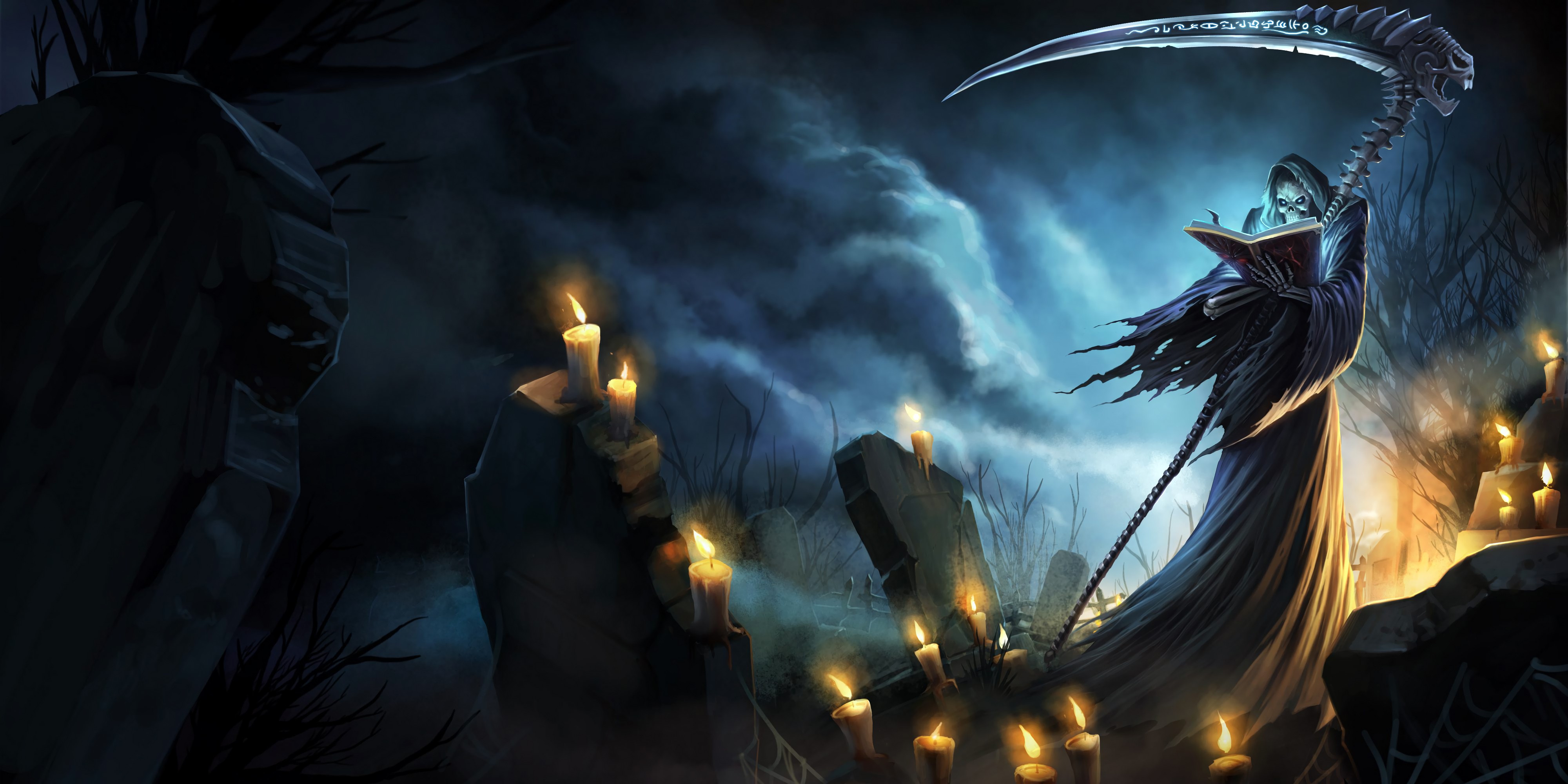 Grim Reaper Karthus Wallpaper Fan Arts League Of Legends