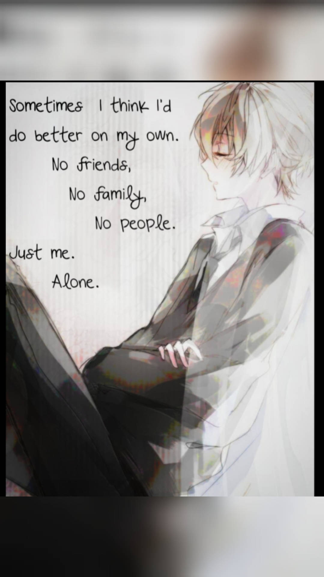 Sad Drawings Wallpaper