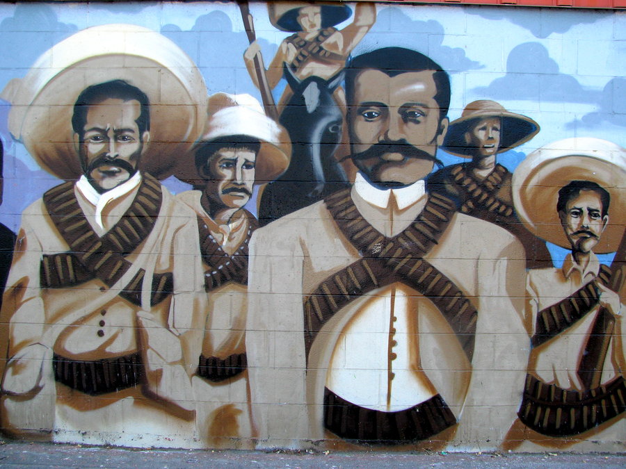 Mexican Revolution Mural by RenaissanceNoir on