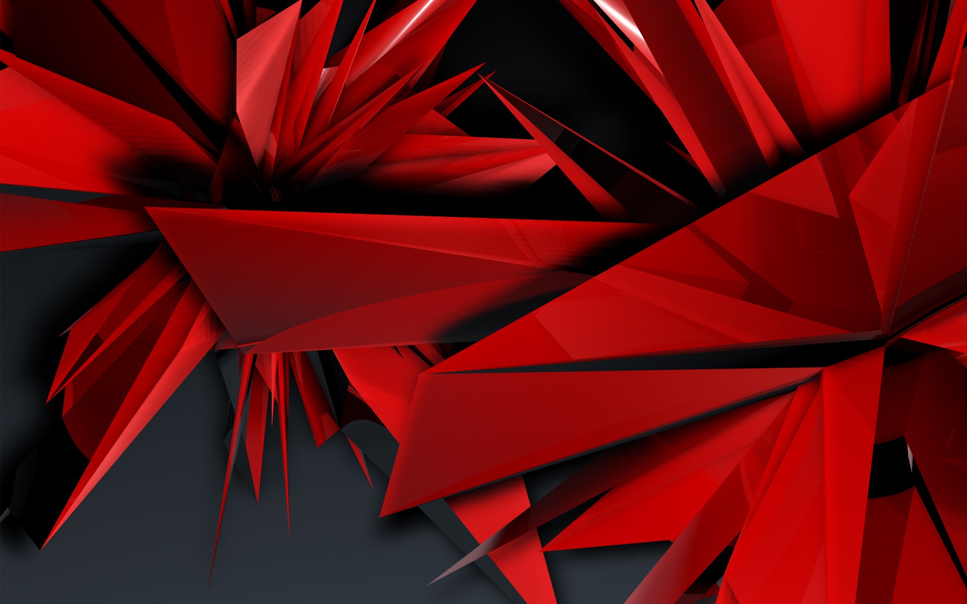 Abstract Red Wallpaper Artwork