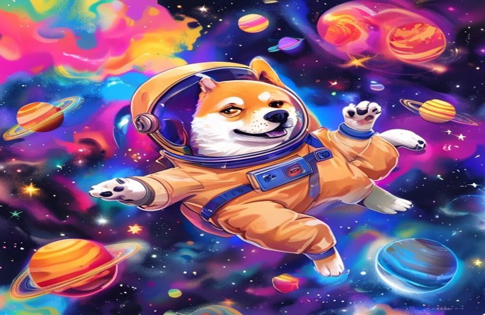 Doge Space Wallpaper