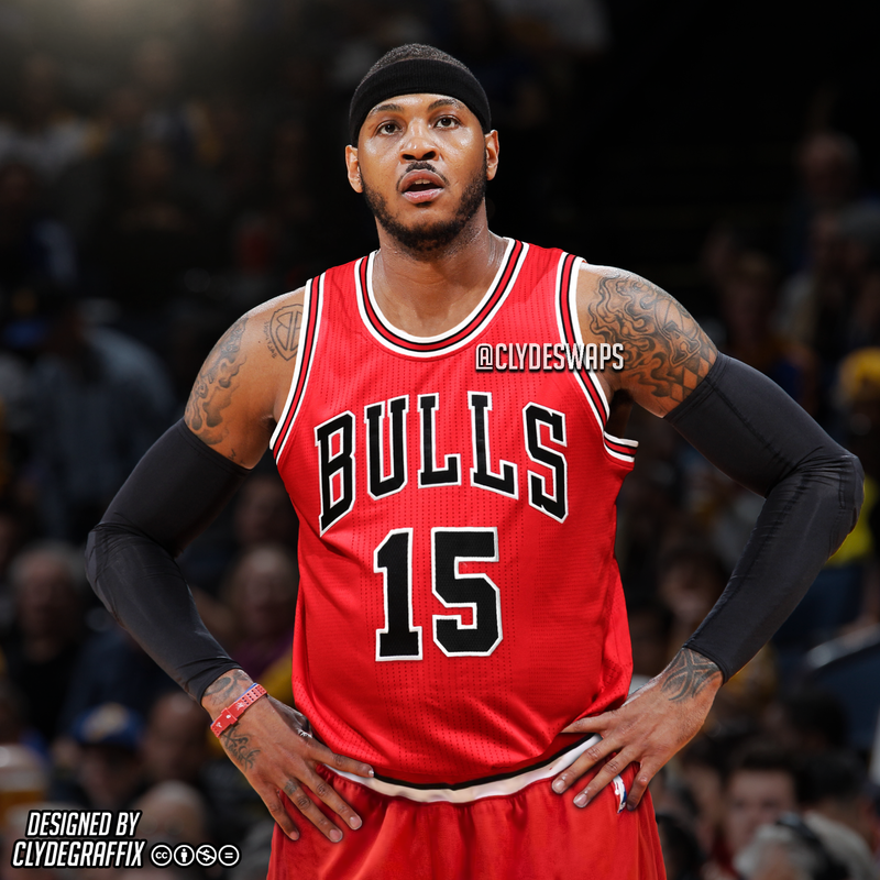 Carmelo Anthony To The Chicago Bulls