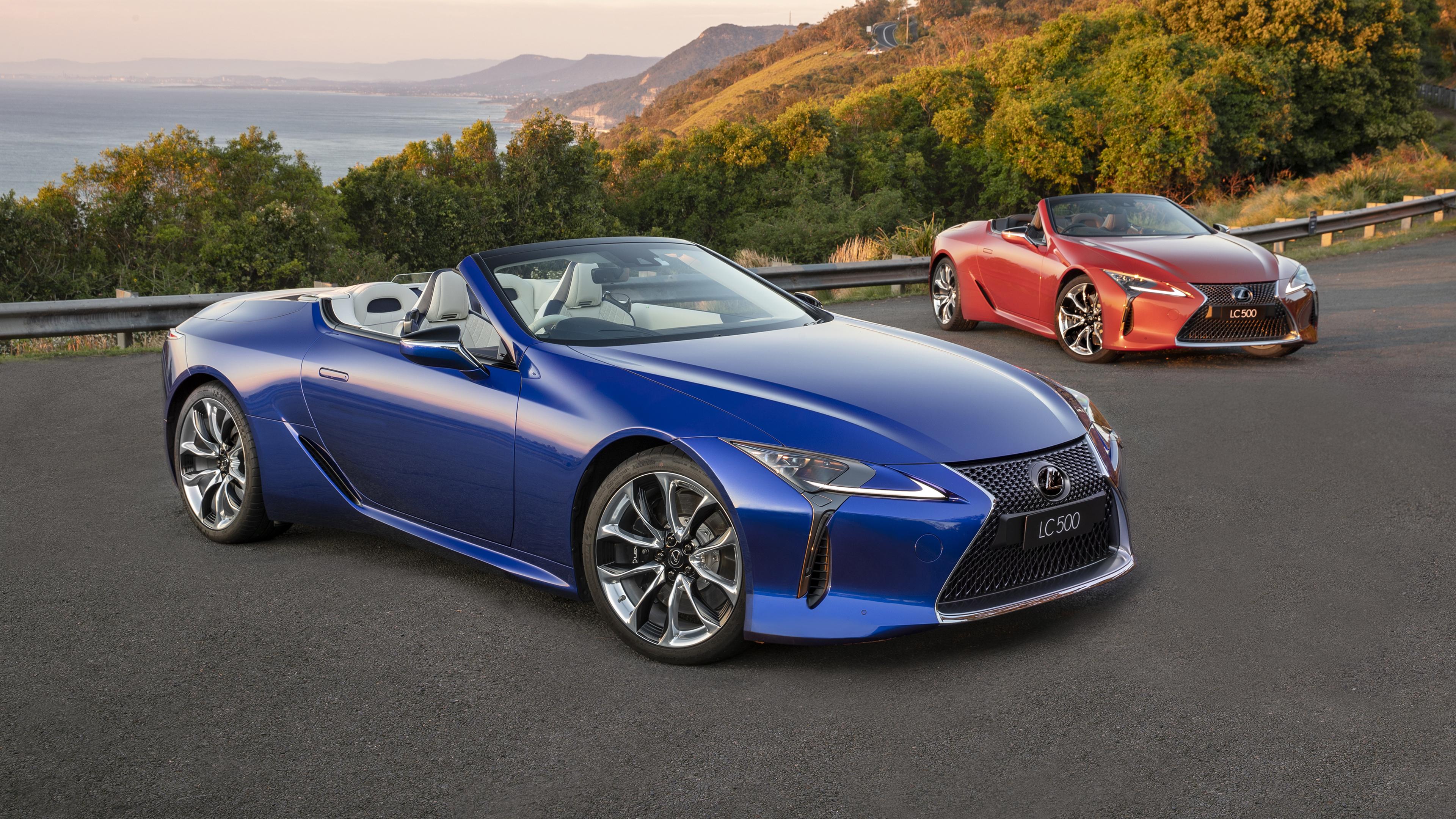 Lexus Lc Convertible 4k Wallpaper HD Car